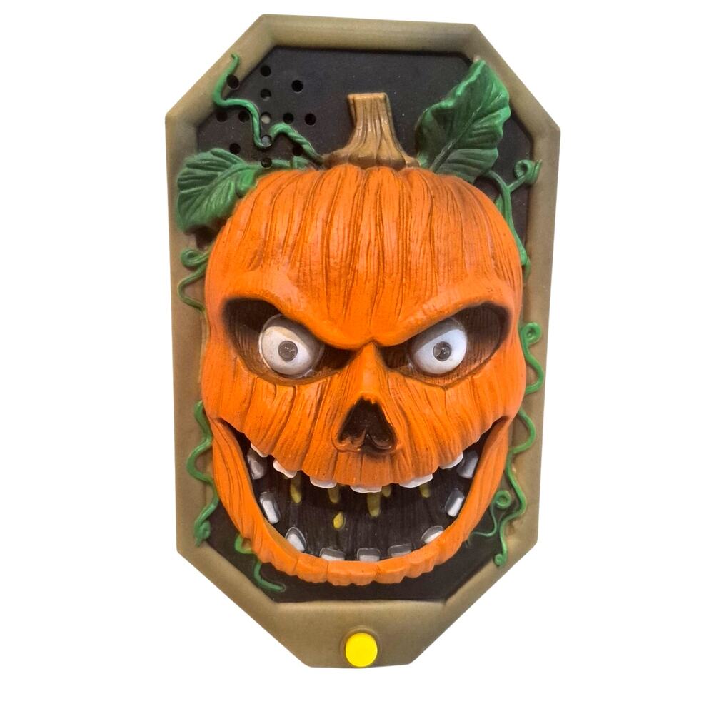 Vintage 1996 Toy State Animated Lights Sound Motion Halloween Doorbell Decor